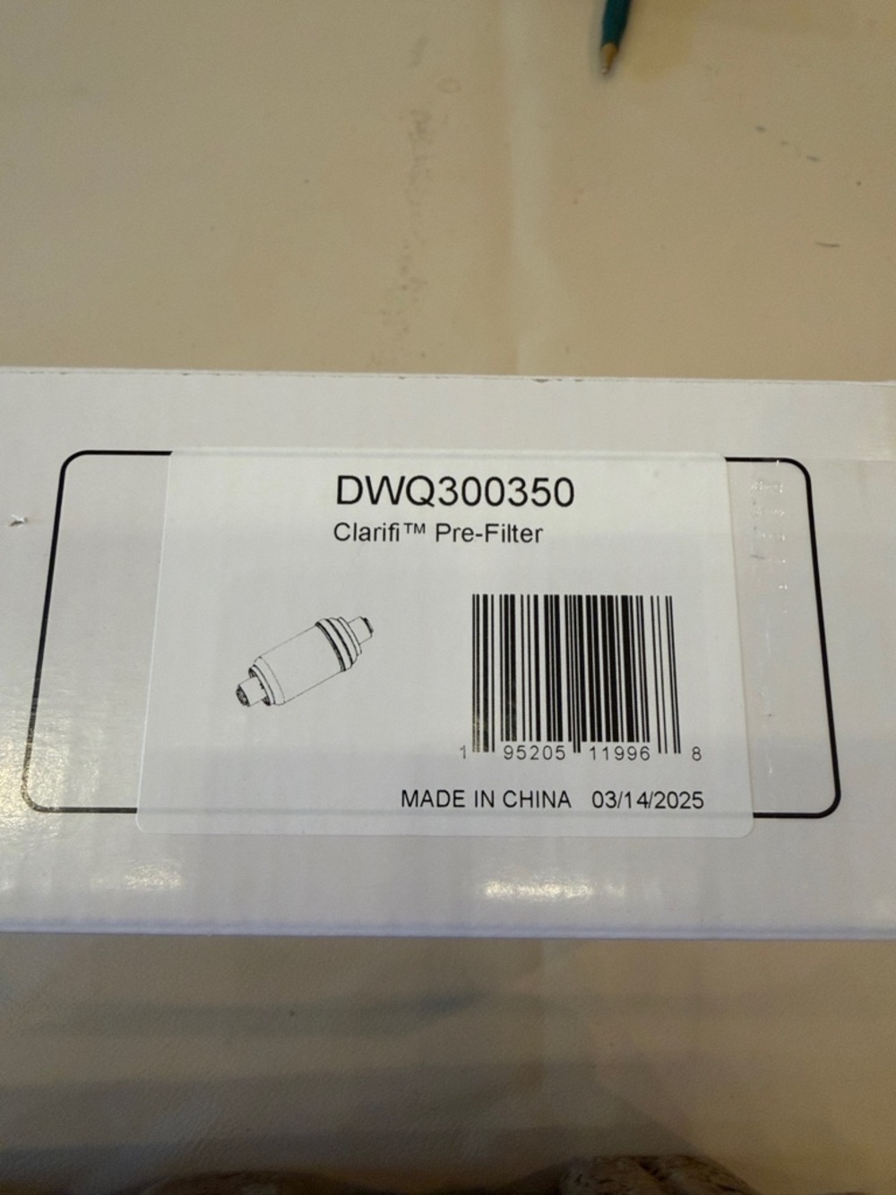 Delta Clarifi pre filter DWQ300350